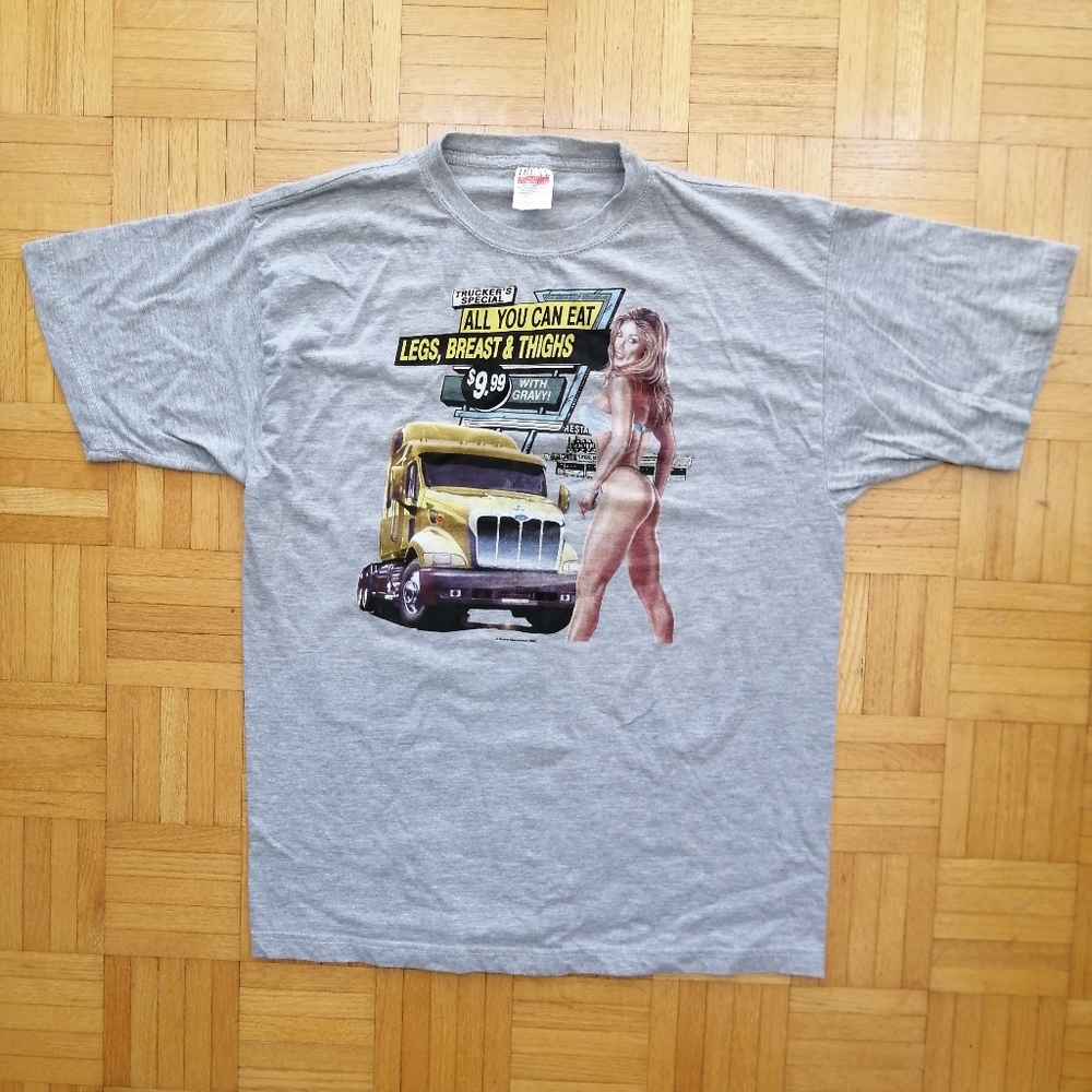 Trucker's Special Grey T-shirt Large